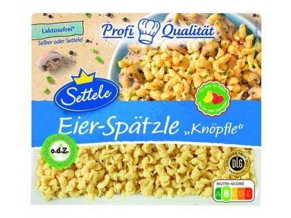 Settele Spätzle knöpfle 4x2,5kg BTL KRT DE Spätzle knöpfle, 4 x 2,5kg, in Beutel, Deutschland