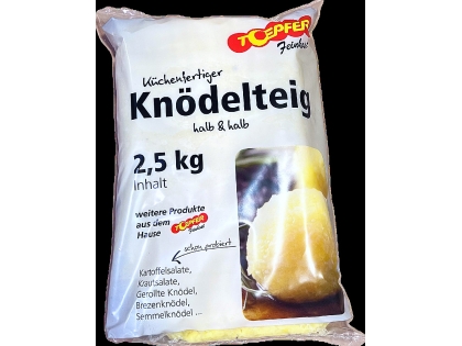 Gastro Kloßteig 4x2,5kg BTL KRT DE Kloßteig, 4 x 2,5kg, in Beutel, Deutschland