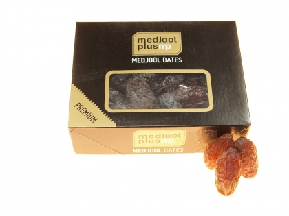 Datteln div. Medjool 8x1kg SCH KRT IL Medjool, 8 x 1kg, in Schale, Israel