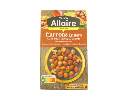 Maronen Gekocht 12x400g PCK KRT FR Gekocht, 12 x 400g, in Packung, Frankreich
