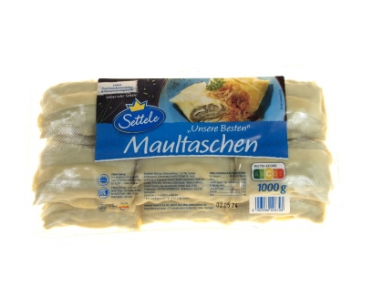 Settele Maultschen "Unsere Besten" 4x1kg BTL KRT D Maultschen "Unsere Besten"