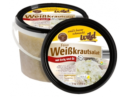 Gastro Weißkohlsalat WILD 5 kg EIM DE Weißkohlsalat WILD
