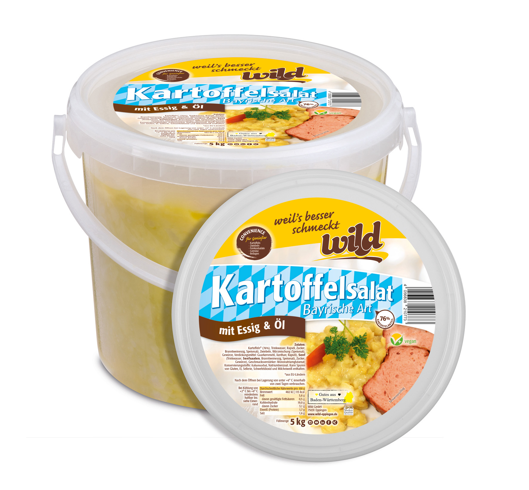 Gastroangebot KW09 Kartoffelsalat Wild